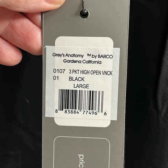 Grey’s Anatomy men’s large scrub top NWT - Picture 3 of 3